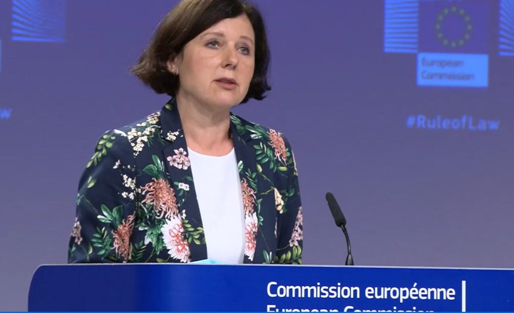 Vicepresidenta de la Comisión Europea desde 2019